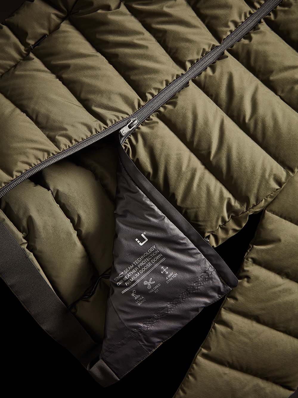 Stellar Dunjakke - Dame - Night Olive - Gumpel & Co