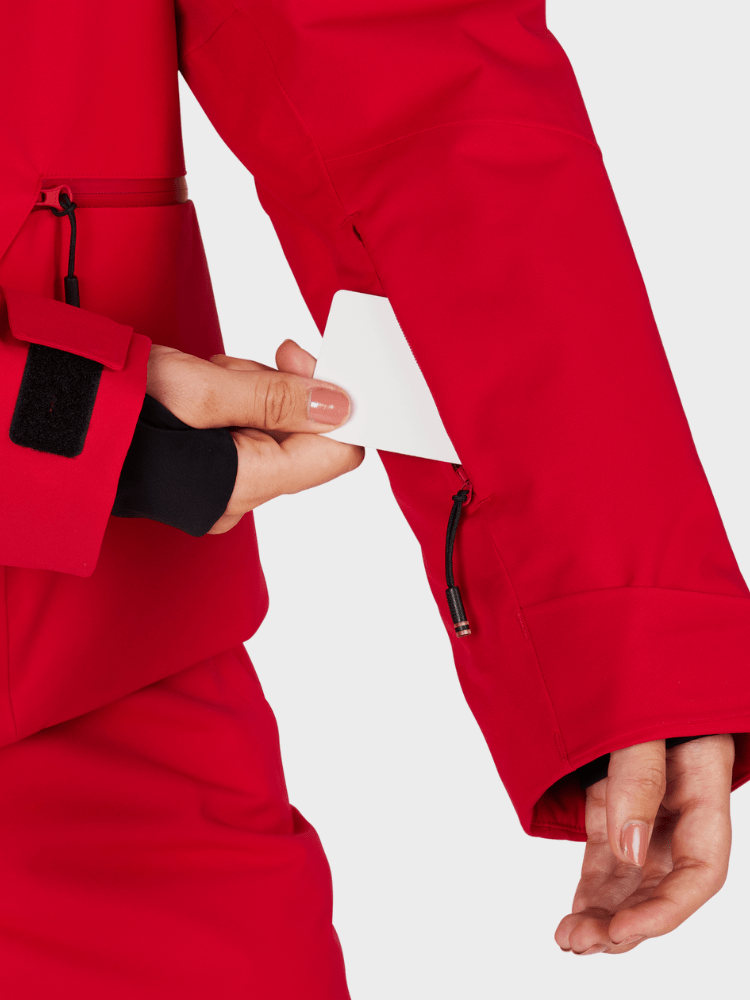 Rochrun Skijakke - Dame - Rød - Gumpel & Co