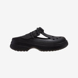 Classic Mary Jane Clog - Unisex - Black - Gumpel & Co