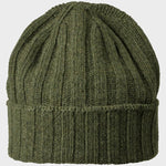 Beanie Soft Rec Cashmere/Wool - Unisex - Green - Gumpel & Co
