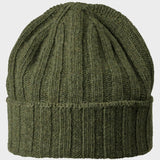 Beanie Soft Rec Cashmere/Wool - Unisex - Green - Gumpel & Co