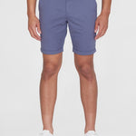 Men's Chuck Regular Chino Poplin Shorts - Herre - Vintage Indigo - Gumpel & Co