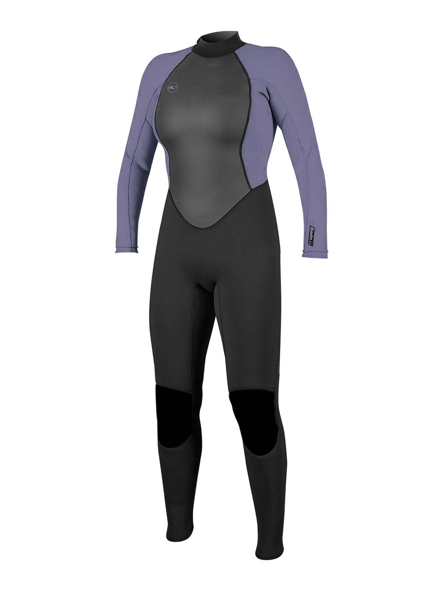 Women's Reactor II 3/2mm Back Zip Full våddragt | Damer | Black/Mist - Gumpel & Co