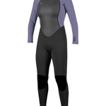 Women's Reactor II 3/2mm Back Zip Full våddragt | Damer | Black/Mist - Gumpel & Co