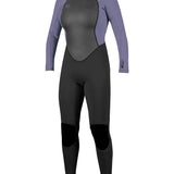 Women's Reactor II 3/2mm Back Zip Full våddragt | Damer | Black/Mist - Gumpel & Co