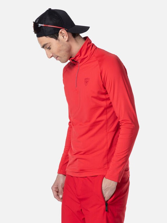 Classique Half - Zip Midlayer - Herre - Rød - Gumpel & Co