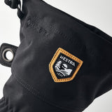 Army Leather Gore - Tex 5 - finger handske - herre - black - Gumpel & Co