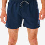 Offset Volley 15 Boardshort - Herre - Navy - Gumpel & Co