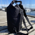 20L - Waterproof Tube Dry Bag | Black - Gumpel & Co