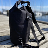 20L - Waterproof Tube Dry Bag | Black - Gumpel & Co