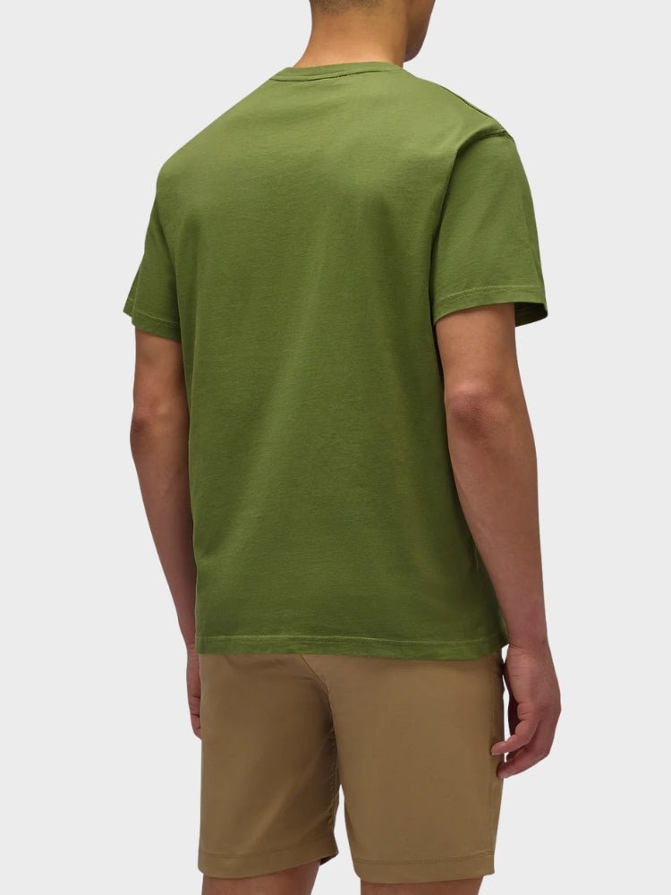 Tricolour Embroidery Tee - Herrer - Dino - Gumpel & Co