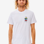 Search Icon Tee - Herre - White - Gumpel & Co