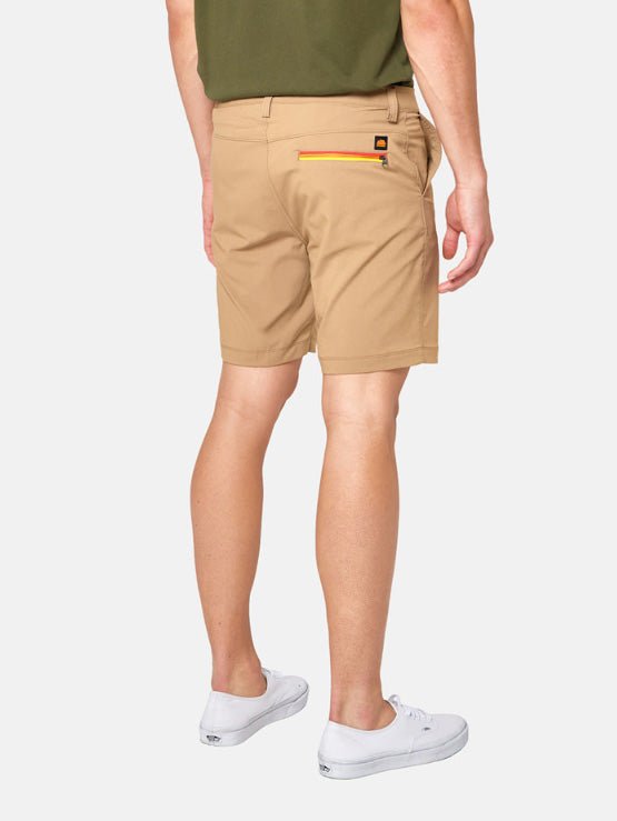 Men's Addi Hybrid Walkshorts - Herrer - Khaki - Gumpel & Co