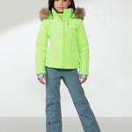 Junior Active Stretch Skijakke - Piger - Goth Blue - Gumpel & Co