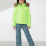 Junior Active Stretch Skijakke - Piger - Goth Blue - Gumpel & Co