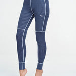 Women's Smekker 100% Merino Skiunderbukser - Dame - Marineblå - Gumpel & Co