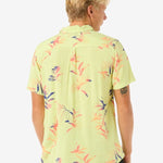 Fun Times Short Sleeve Shirt - Herre - Lime Wash - Gumpel & Co
