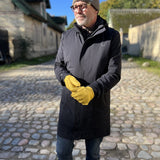 Black Storm Coat - Men - Black