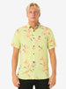 Fun Times Short Sleeve Shirt - Men's - Lime Wash