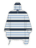 Kids Bondi Beach Poncho - Children - Navy