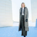 Infinity Dunfrakke - Dame - Dark Sand - Gumpel & Co