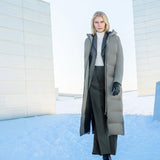 Infinity Dunfrakke - Dame - Dark Sand - Gumpel & Co