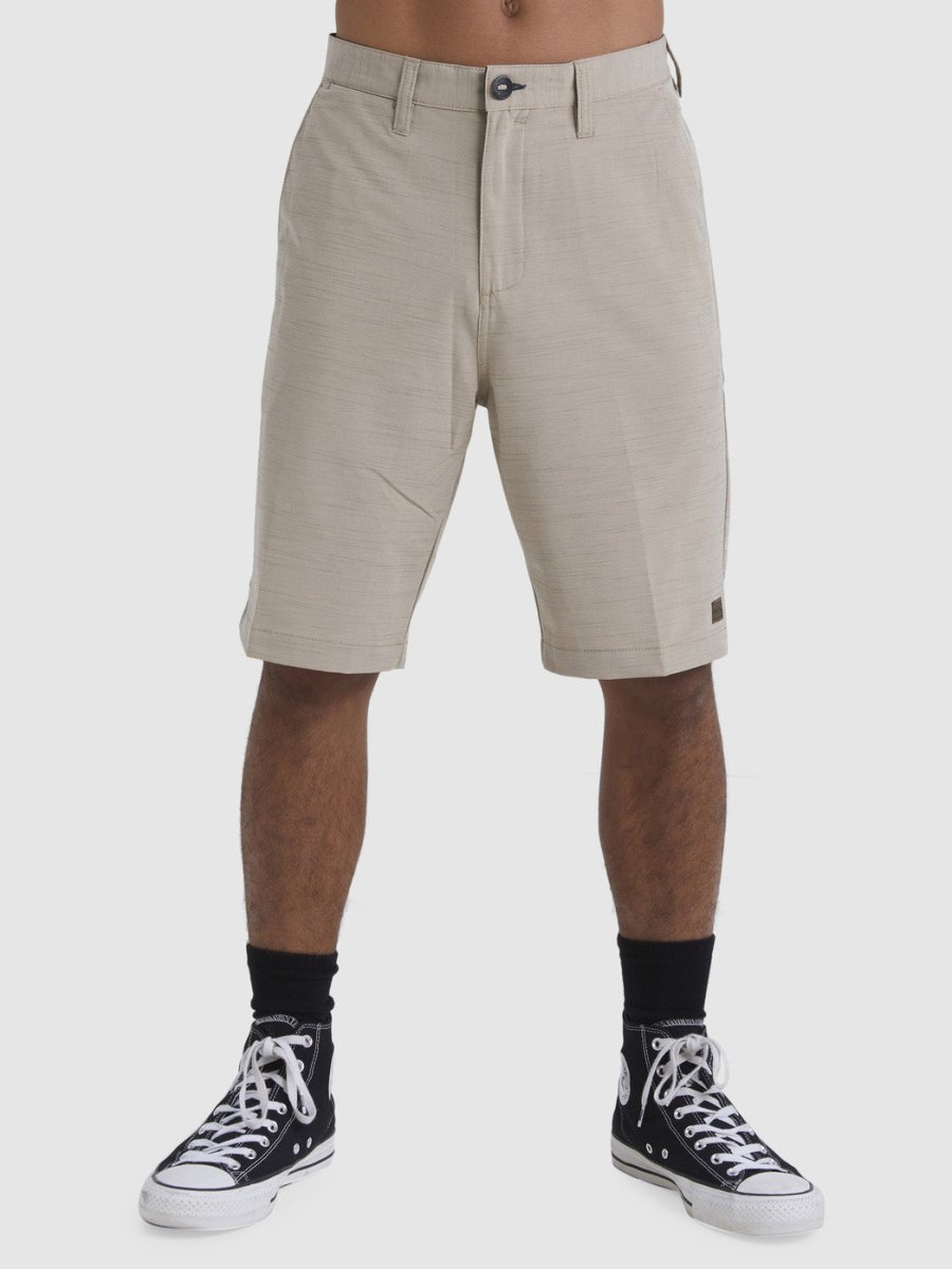 Men's Crossfire Submersible Hybrid Shorts - Herre - Khaki - Gumpel & Co