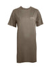Women's T-shirt Dress - Women - Brindle (light brown)