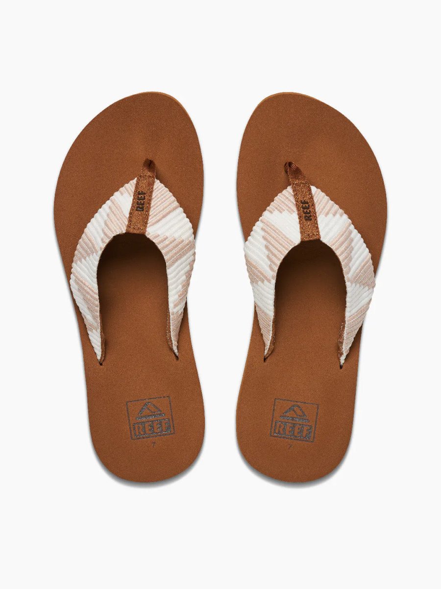 Women's Spring Woven Sandaler - Damer - Sand - Gumpel & Co