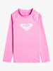 Kids Whole Hearted Long Sleeve UV/Rash Guard - Children - Cyclamen