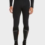 3/4 Wool Tech Skiunderbukser - Mens - Black - Gumpel & Co