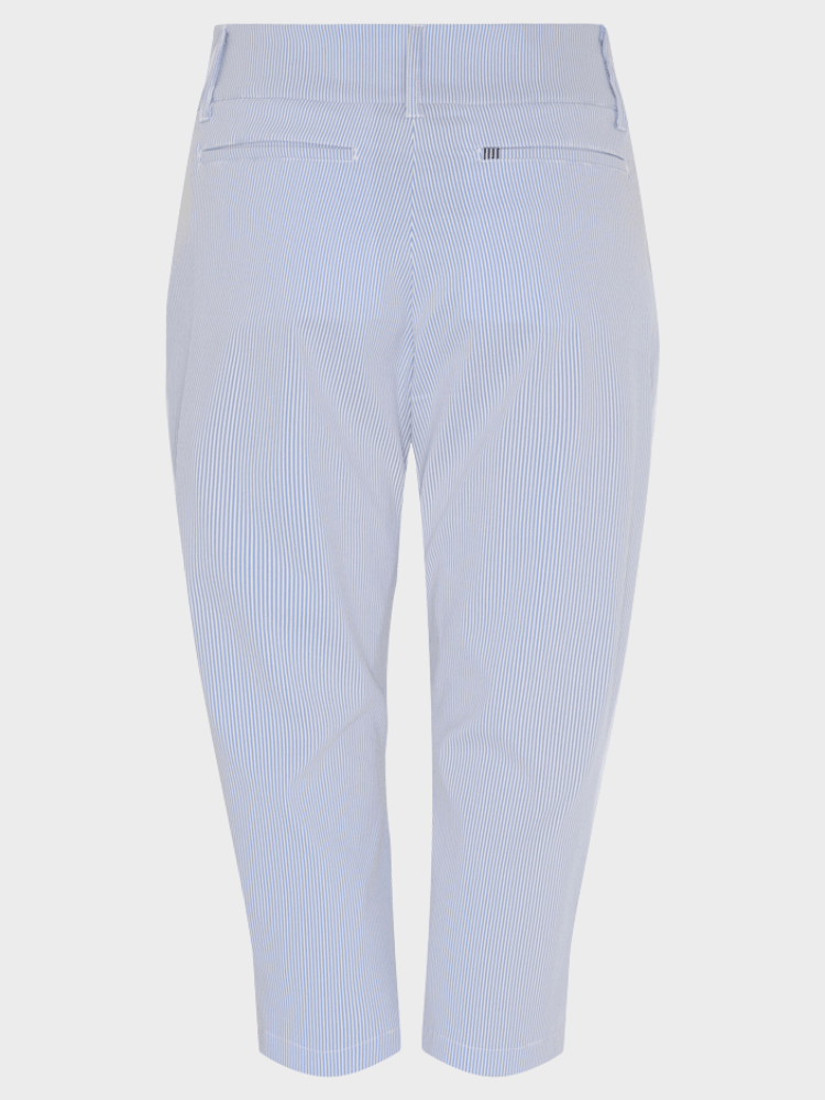 Lynn - bukser til damer - White/Federal Blue - Gumpel & Co