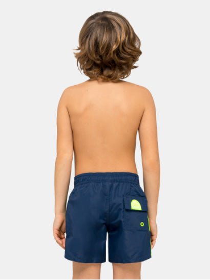 Kids Mini Coltrane Badeshorts | Børn | Reef Blue - Gumpel & Co