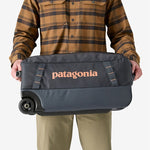 Black Hole Wheeled Duffel bag 40L - Matte Smolder Blue - Gumpel & Co