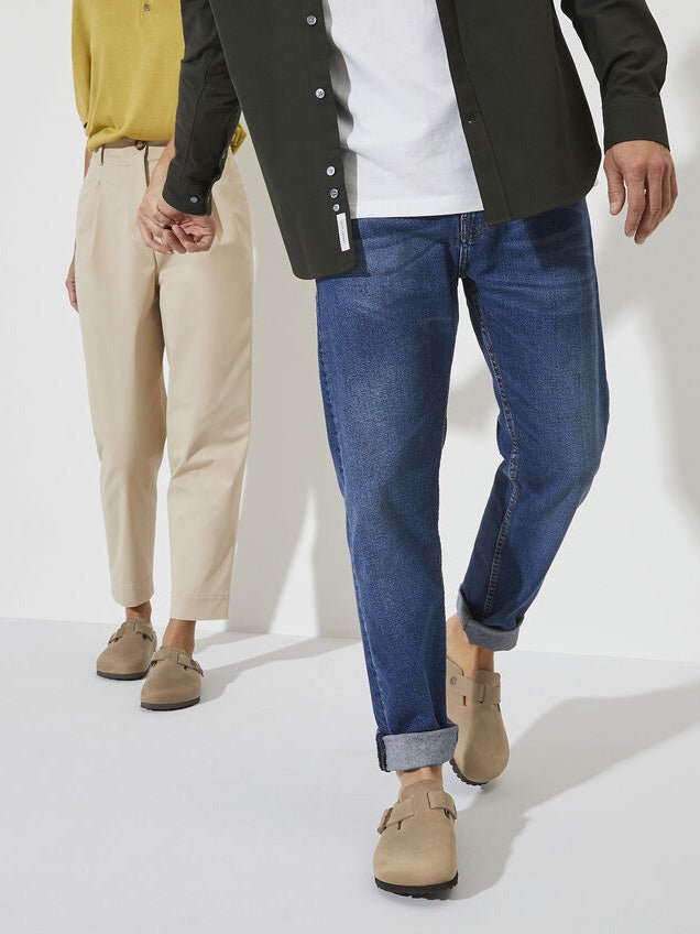 Boston Leoi Lukket Lædersandal - Unisex - Tabacco Brown - Smal - Gumpel & Co