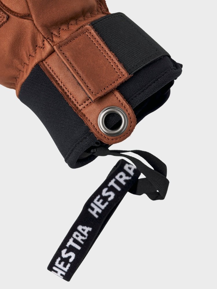 Fall Line 5 - finger Skihandsker - Unisex - Brown - Gumpel & Co