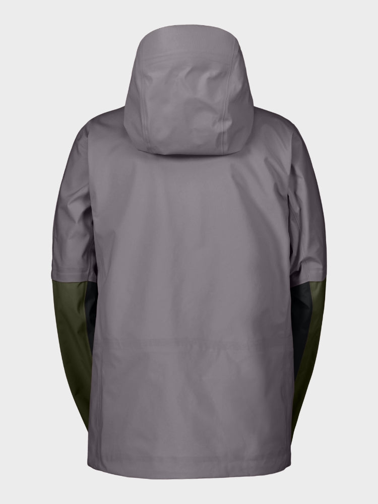 Explorair GTX 3L Skijakke - Dame - Grå / Grøn - Gumpel & Co