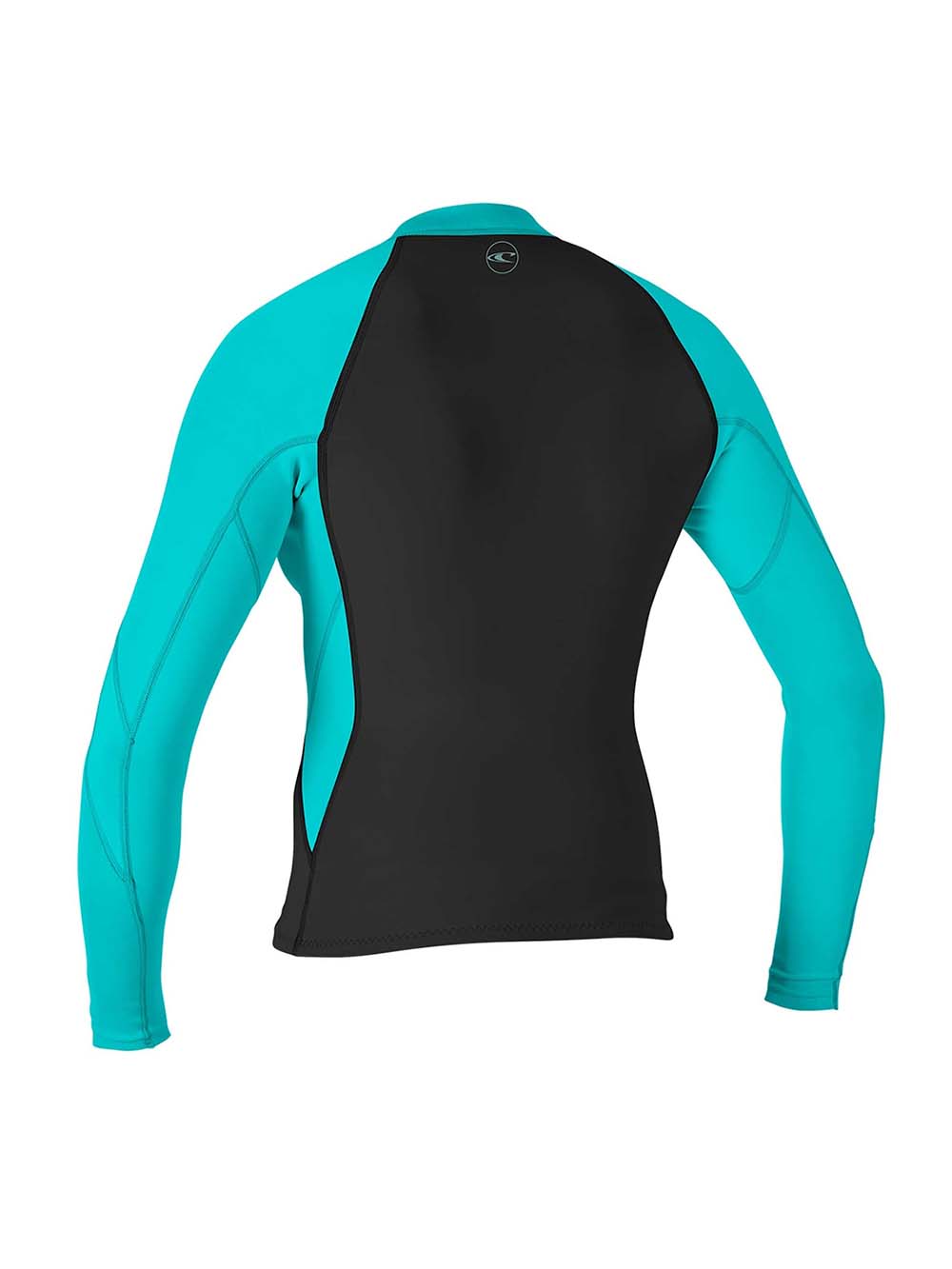 Women's Reactor II 1,5mm Front Zip Jakke | Dame | Black/Aqua - Gumpel & Co