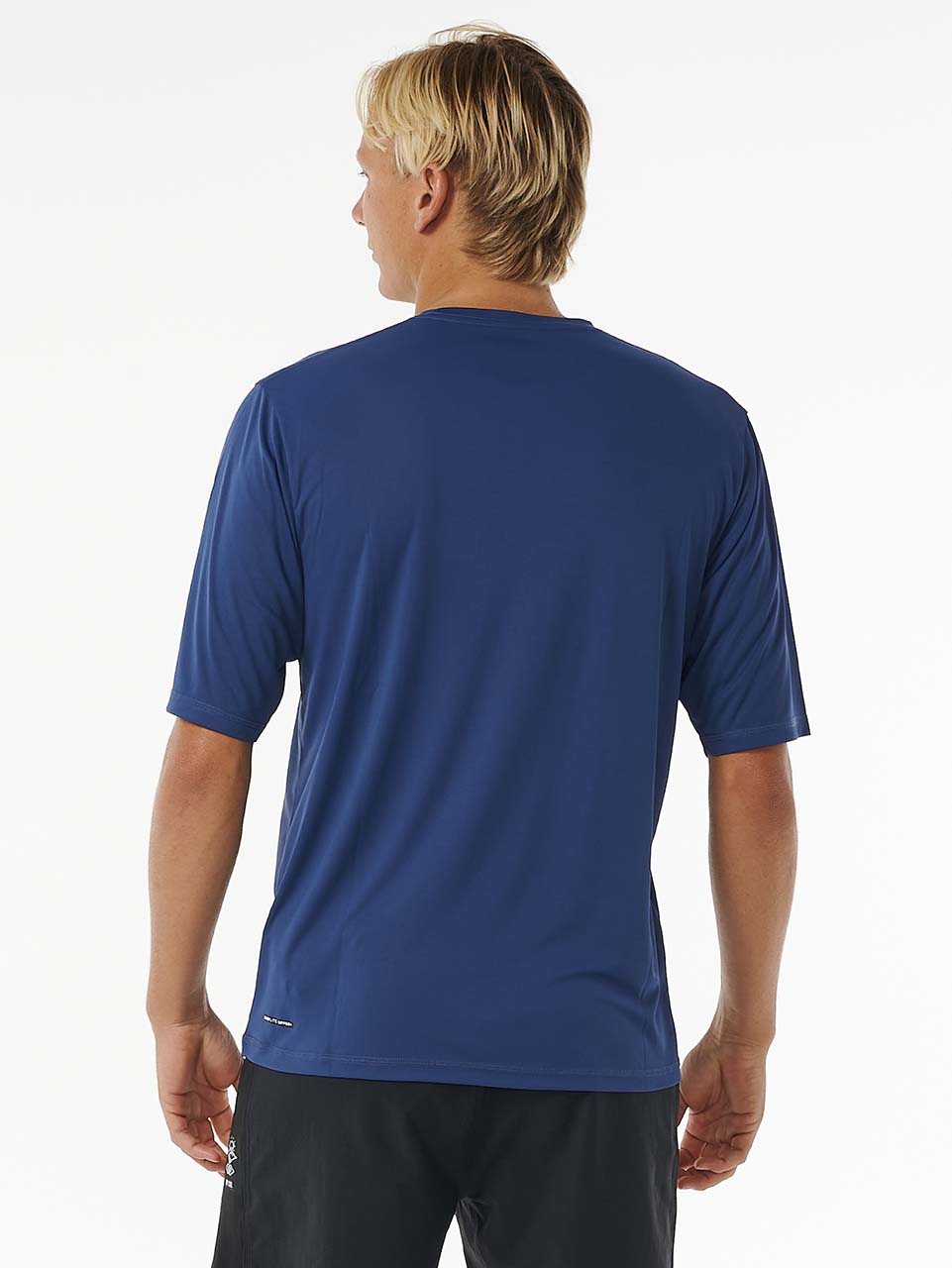 Men's Mumma Surflite UPF 50+ S/S UV T-shirt - Herre - Washed Navy - Gumpel & Co
