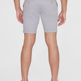 Men's Chuck Regular Chino Poplin Shorts - Herre - Alloy (Grå) - Gumpel & Co