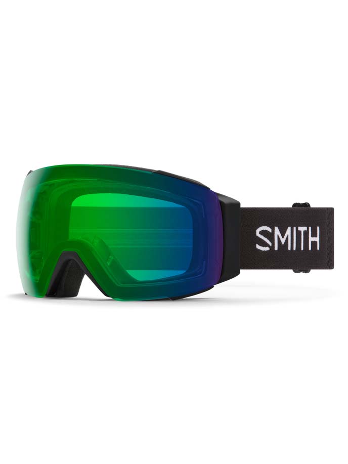 I/O MAG XL Skibriller - Unisex - Black/ChromaPop Everyday Green Mirror + ekstra linse - Gumpel & Co