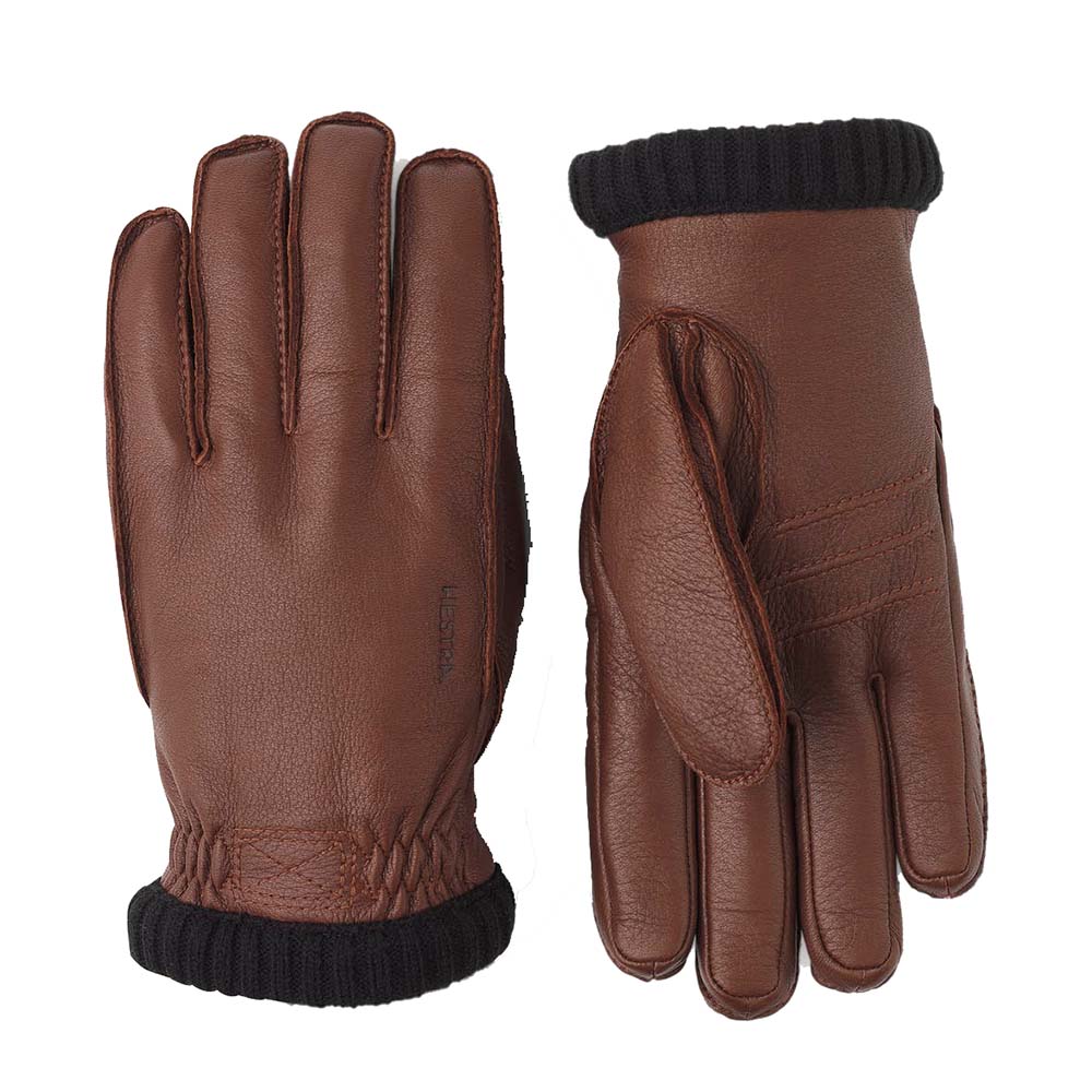 Deerskin Primaloft Læderhandsker - Herre - Chokolade - Gumpel & Co