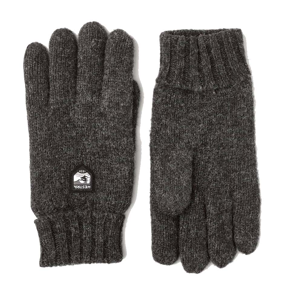 Basic Uldhandsker - Unisex - Charcoal/Mørkegrå - Gumpel & Co