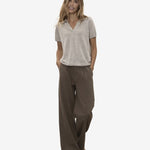 Deleste Trousers - Dame - Bark - Gumpel & Co