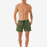 Offset Volley 15 Boardshort - Herre - Dark Olive - Gumpel & Co