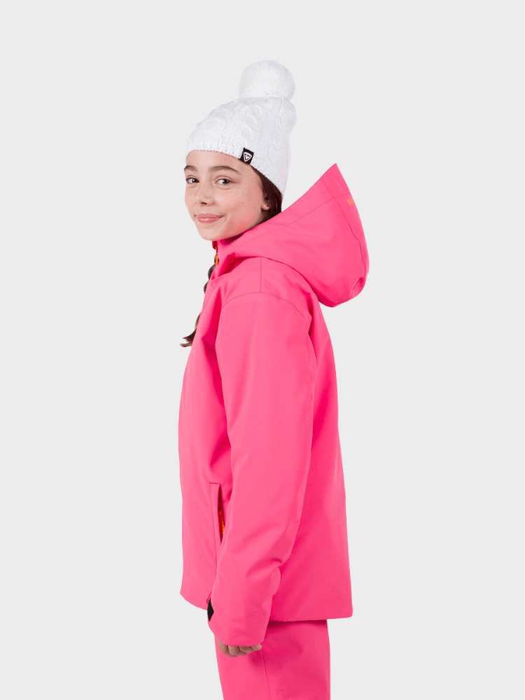 Strawpile Skijakke - børn - Tea Rose - Gumpel & Co