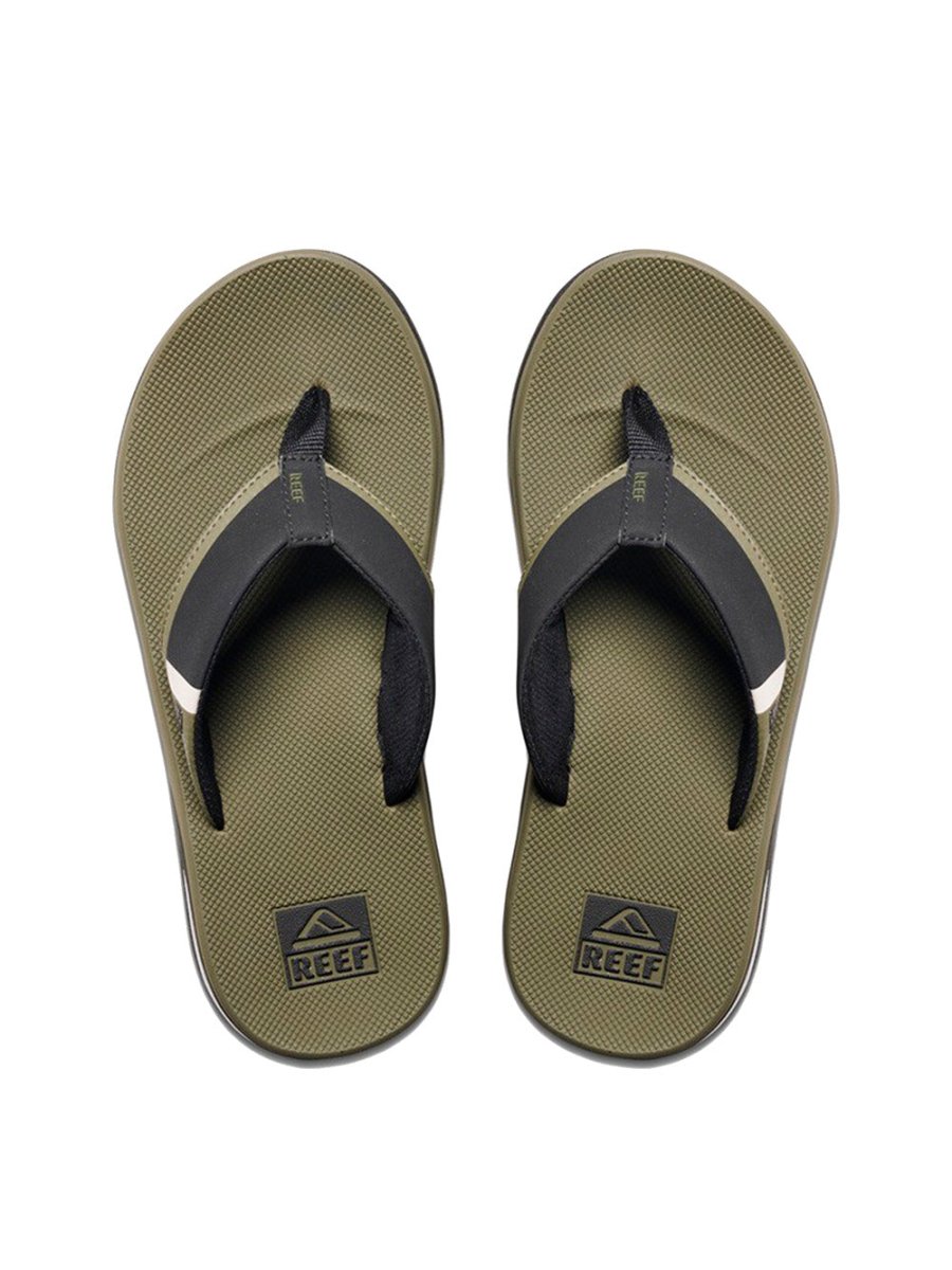 FANNING LOW KLIPKLAPPER TIL HERRE | OLIVE - Gumpel & Co