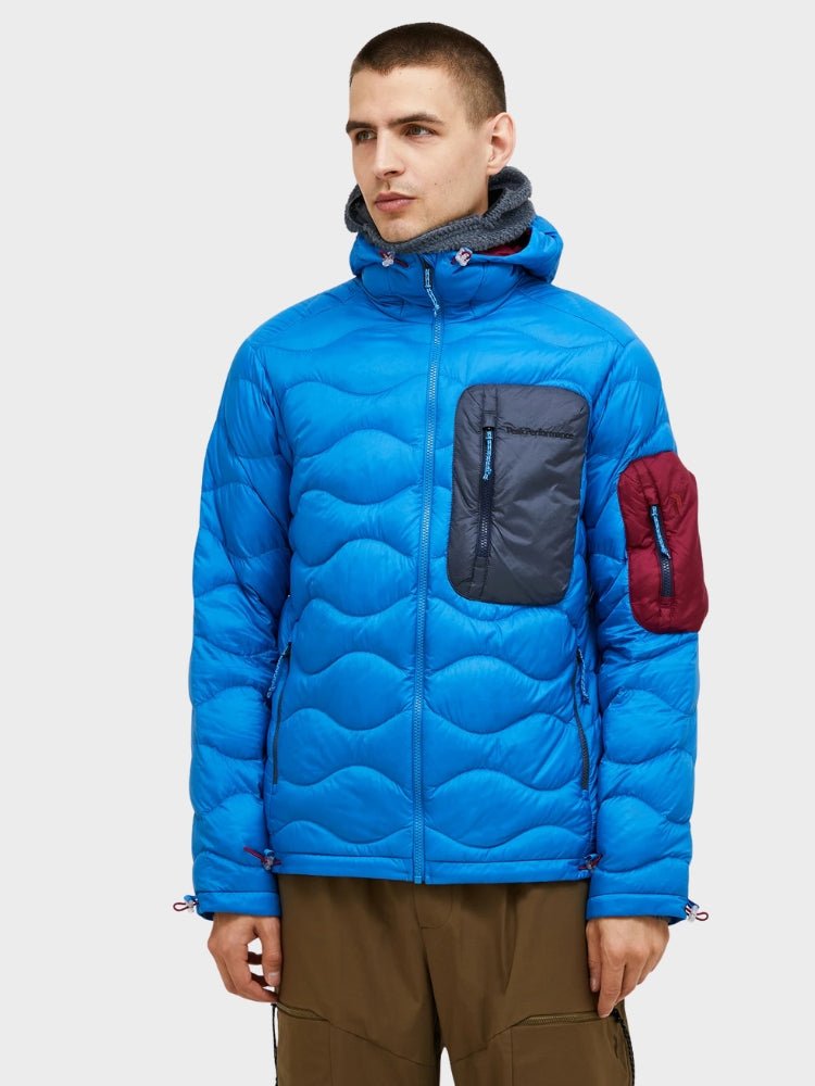 Helium Utility Dunjakke - Herre - Blå - Gumpel & Co