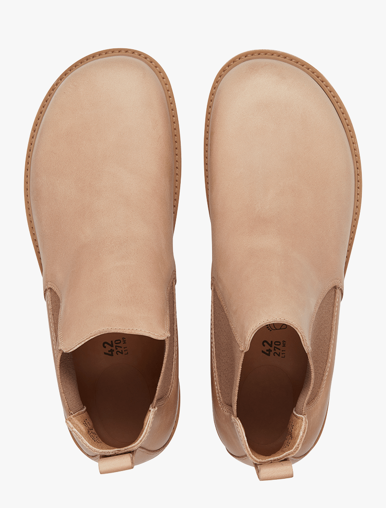 Men's Stalon - Chelsea Boot - Nubucklæder - Sandcastle - Normal - Gumpel & Co