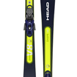 Shape e - V8 SW ski m. PRW 11 bindinger - Dark Blue/Yellow - 2023/24 - Gumpel & Co